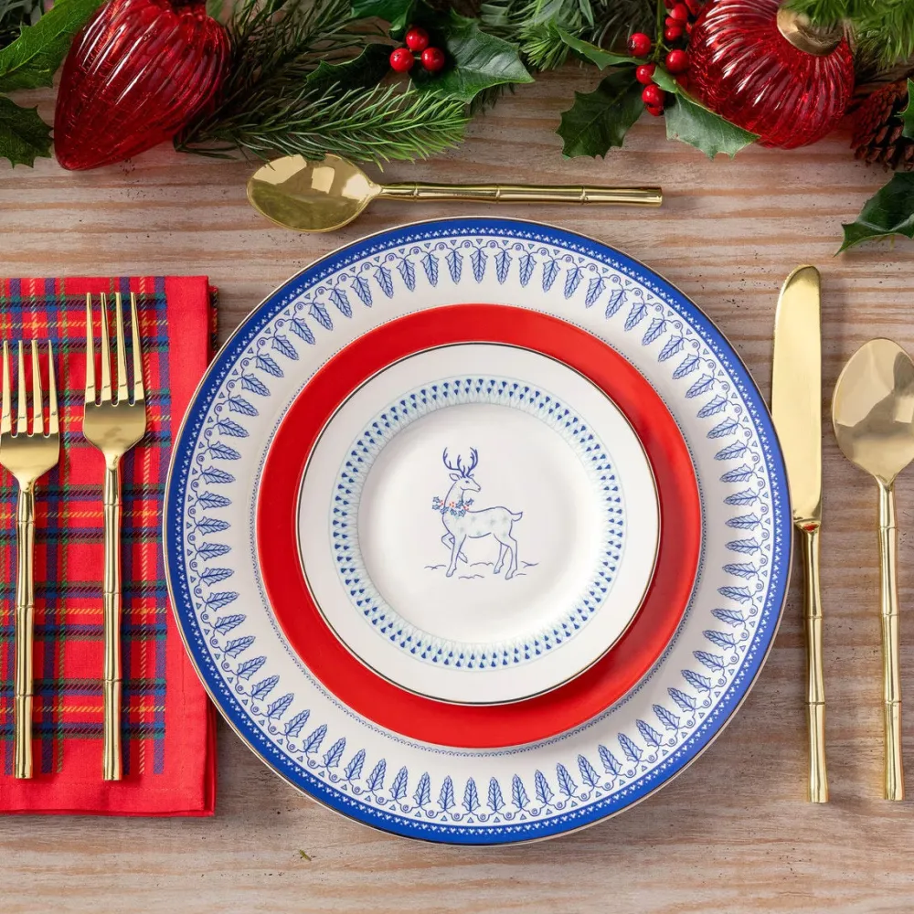 Park Hill Chinoiserie Pattern Salad Plate