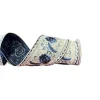 Park Hill Chinoiserie Peony Ribbon, 4" X 5YD