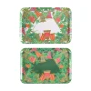 180 Degrees Christmas Bells Rectangular Tray