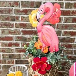 The Round Top Collection Classic Flamingo in Hibiscus