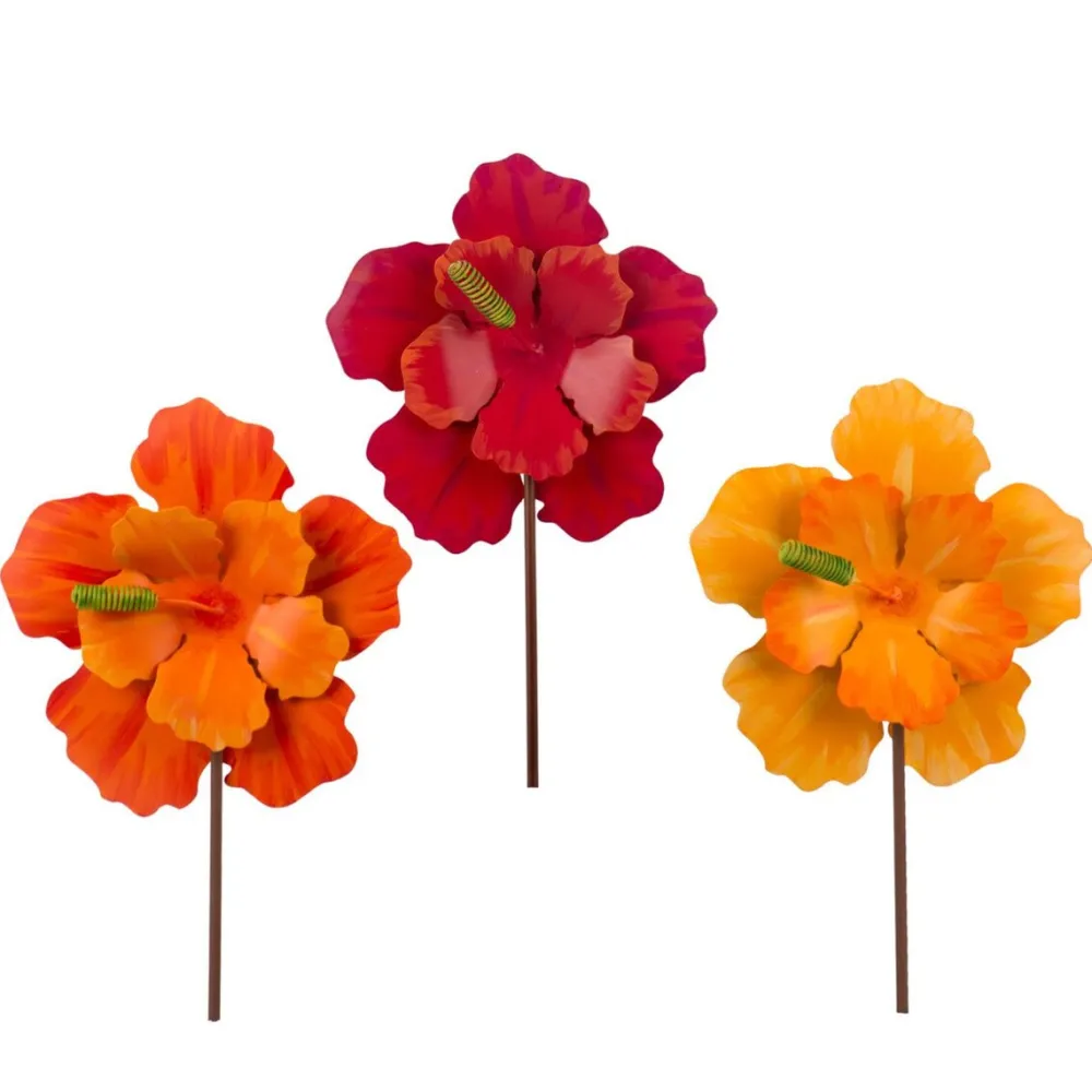 The Round Top Collection Classic Hibiscus Flower, Medium