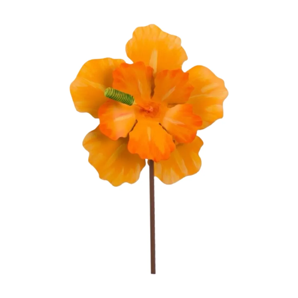The Round Top Collection Classic Hibiscus Flower, Medium