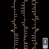RAZ Clear Snake Garland With Warm White Lights-36.5'