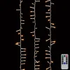 RAZ Clear Snake Garland With Warm White Lights-73.8'
