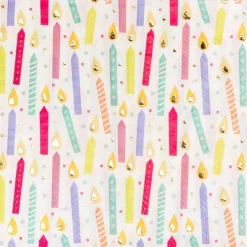Sophistiplate Cocktail Napkin, Birthday Candles