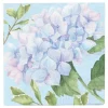 Sophistiplate Cocktail Napkin, Hydrangeas