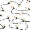RAZ Connectable Matte Globe String Light, 15'