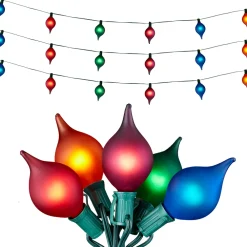 RAZ Connectable Matte Kismet String Light, 14'
