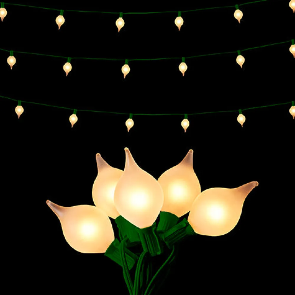 RAZ Connectable Matte Kismet String Light, 14'