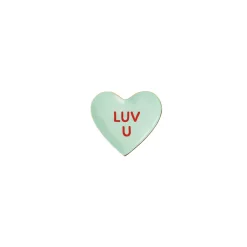 180 Degrees Conversation Candy Heart Trinket Dish
