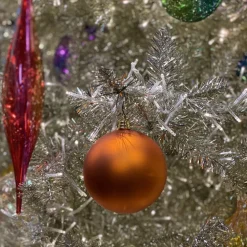 Farrisilk Copper Matte Ball Ornament, 8"