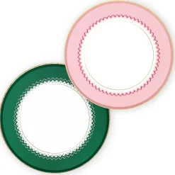 Harlow & Grey Coquette Christmas Large Bows Party Plates