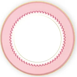 Harlow & Grey Coquette Christmas Large Bows Party Plates