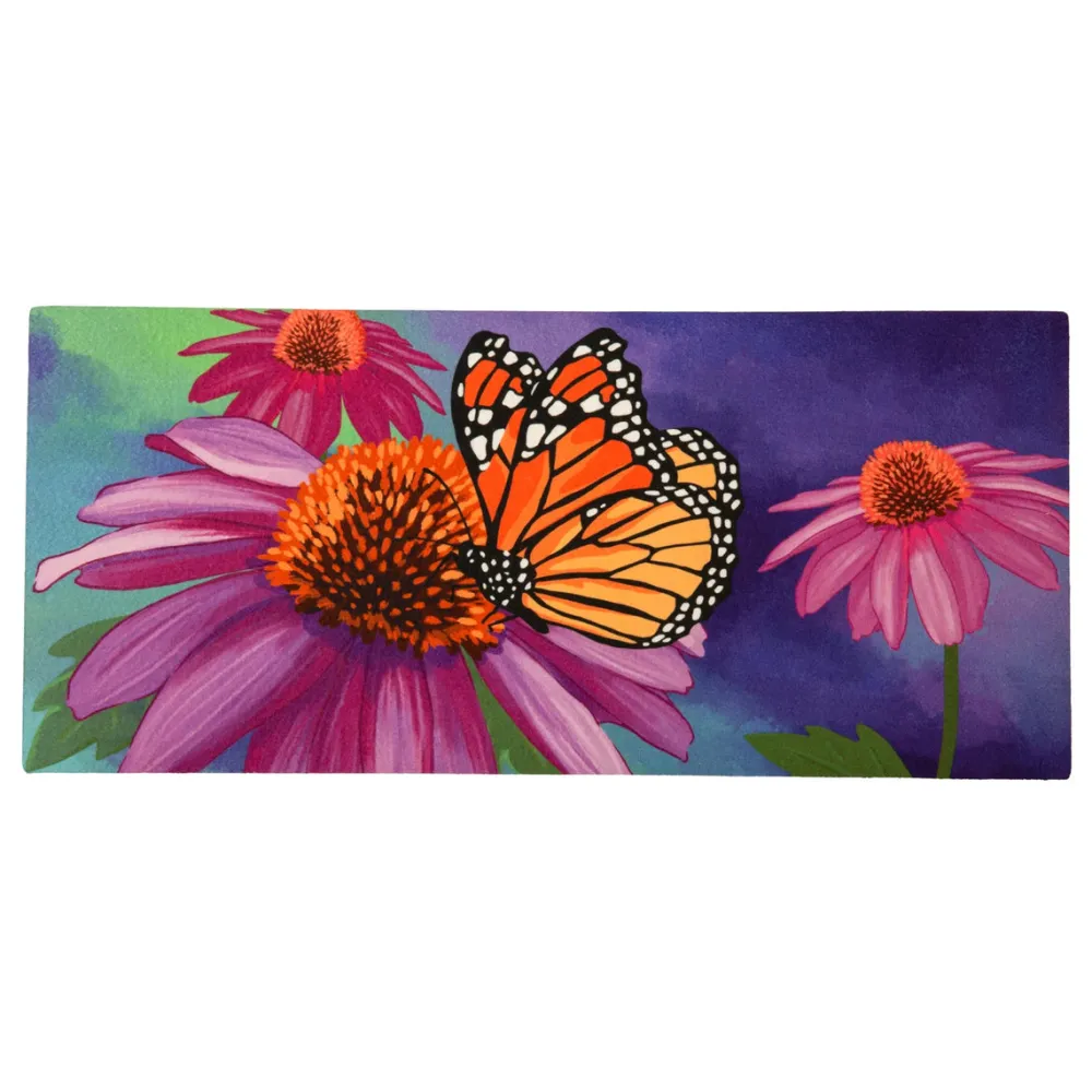 Evergreen Cornflower & Butterfly Sassafras Switch Mat