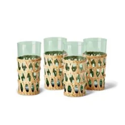 Two's Company Countryside Chic Lattice Glass