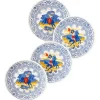 180 Degrees Cowboy and Cowgirl Plate, Set of 4