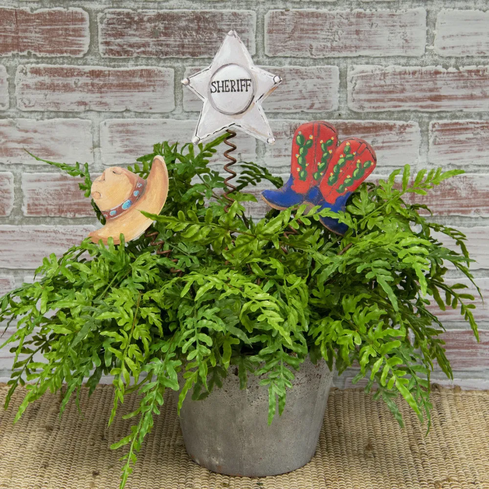 The Round Top Collection Cowboy Trio Stake