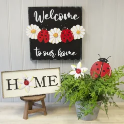 The Round Top Collection Daisy Lady Bug Stake