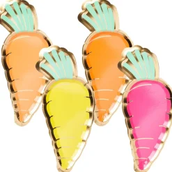 Sophistiplate Die Cut Carrot Plate, Hoppy Easter