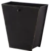 The Round Top Collection Display Pocket Planter, Black