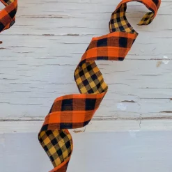 Liberty Floral Double Sided Plaid Frizzy Spray