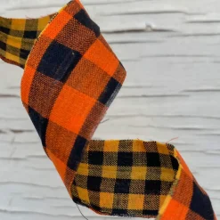 Liberty Floral Double Sided Plaid Frizzy Spray
