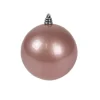 Farrisilk Dusty Rose Candy Apple Ornament, 8"