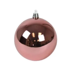 Farrisilk Dusty Rose Shiny Ornament, 8"