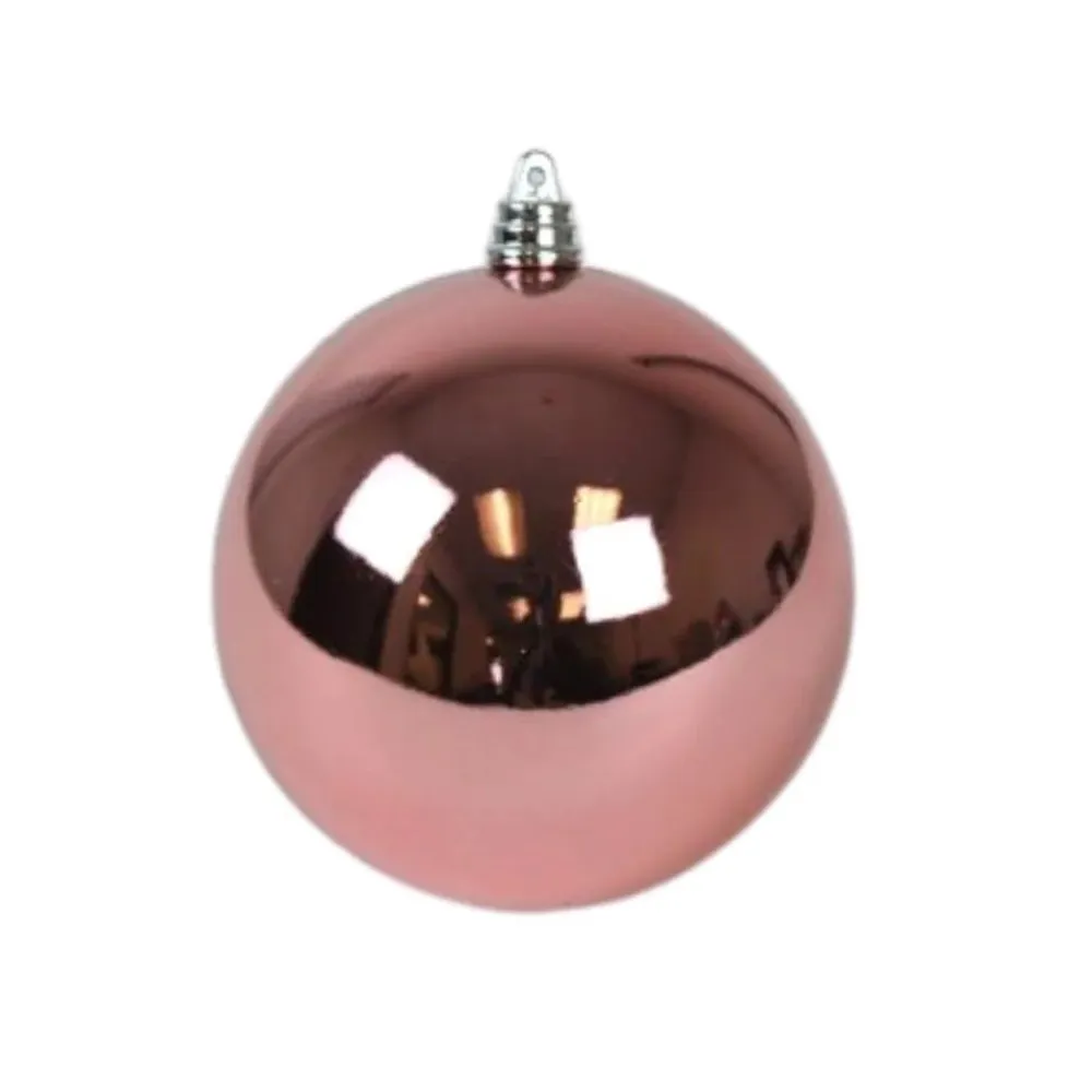 Farrisilk Dusty Rose Shiny Ornament, 8"