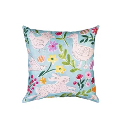 Evergreen Easter In Bloom Reversible Pillow