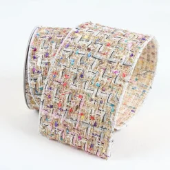 Farrisilk Eclectic Light Multi-Colored Ribbon 4"X10YD