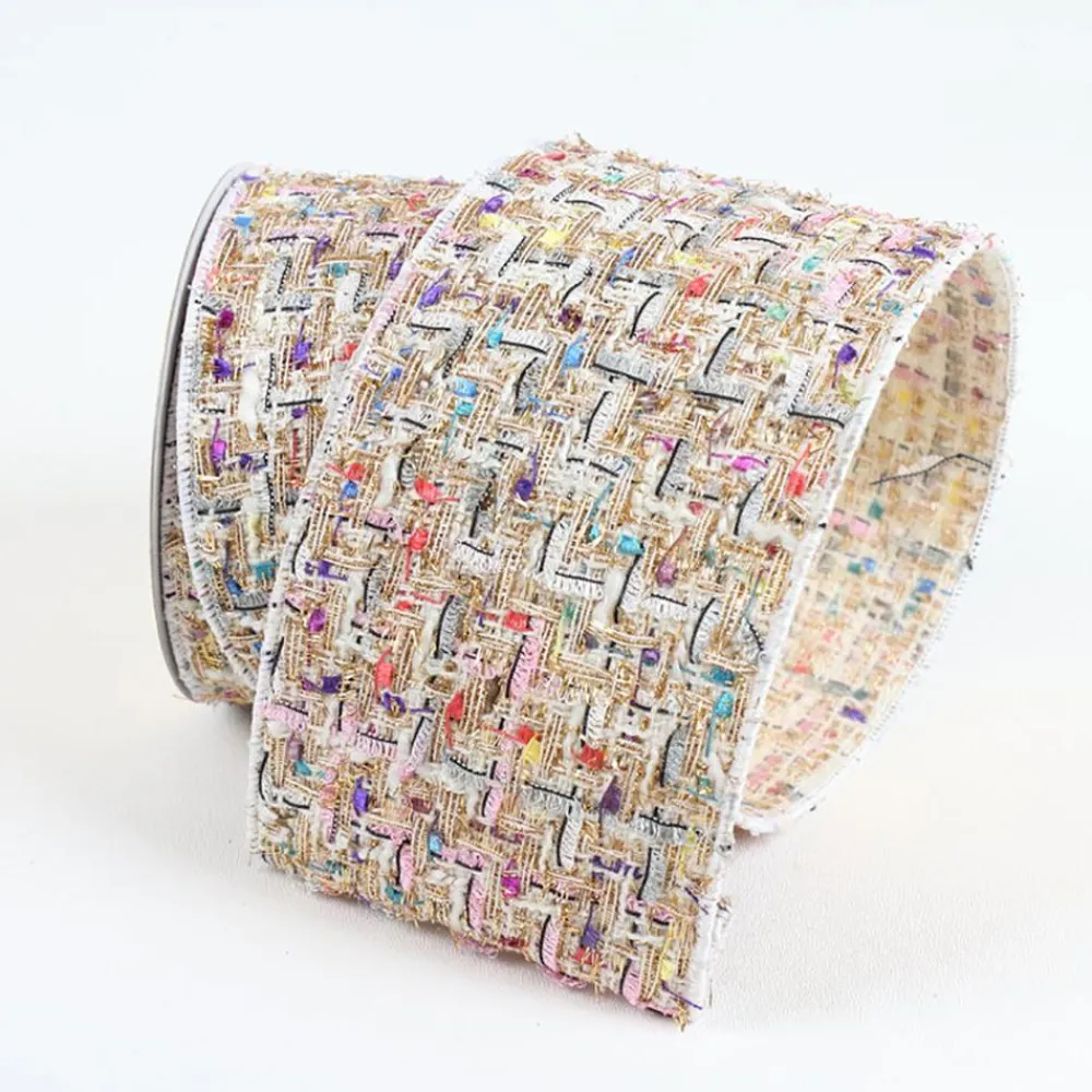 Farrisilk Eclectic Light Multi-Colored Ribbon 4"X10YD