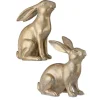 Regency Elegant Golden Bunny Figurine, Medium