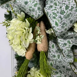 Miss Cayce's Elegant Hydrangea Easter Teardrop