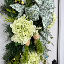 Miss Cayce's Elegant Hydrangea Easter Teardrop