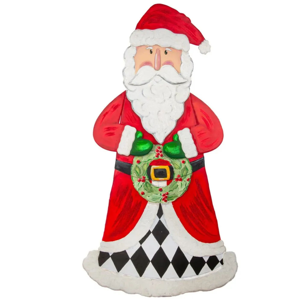 The Round Top Collection Elegant Santa Yard Display
