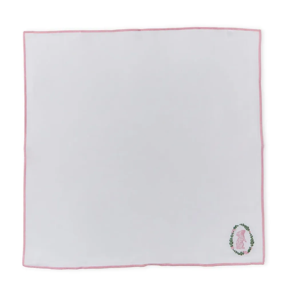Two's Company Enchanted Bunny Napkin Set
