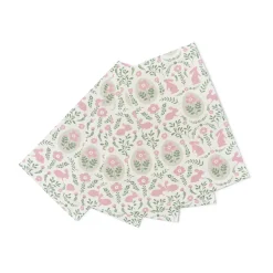 Two's Company Enchanted Easter Dinner Napkin Set
