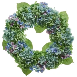 RAZ Enchanted Hydrangea Wreath, 24"