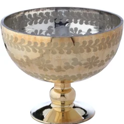 Regency Etched Pedestal Bowl
