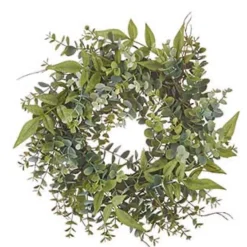 RAZ Eucalyptus and Berry Mini Wreath