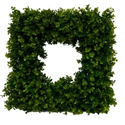 Liberty Floral Eucalyptus Square Wreath, 24"