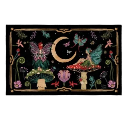 Evergreen Fairy Wonderland Washable Indoor/Outdoor Mat