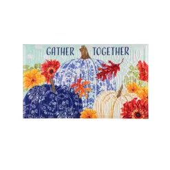 Evergreen Fall Changing Seasons Embossed Mat
