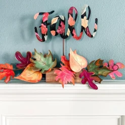 The Round Top Collection Fall Leaves Centerpiece