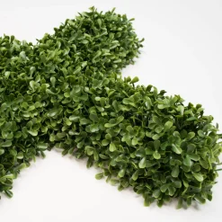 Mills Floral Company Faux Boxwood Cross
