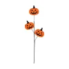 Craig Bachman Felt and Fabric Jack-O-Lantern Spray