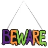 Craig Bachman Felt Beware Sign