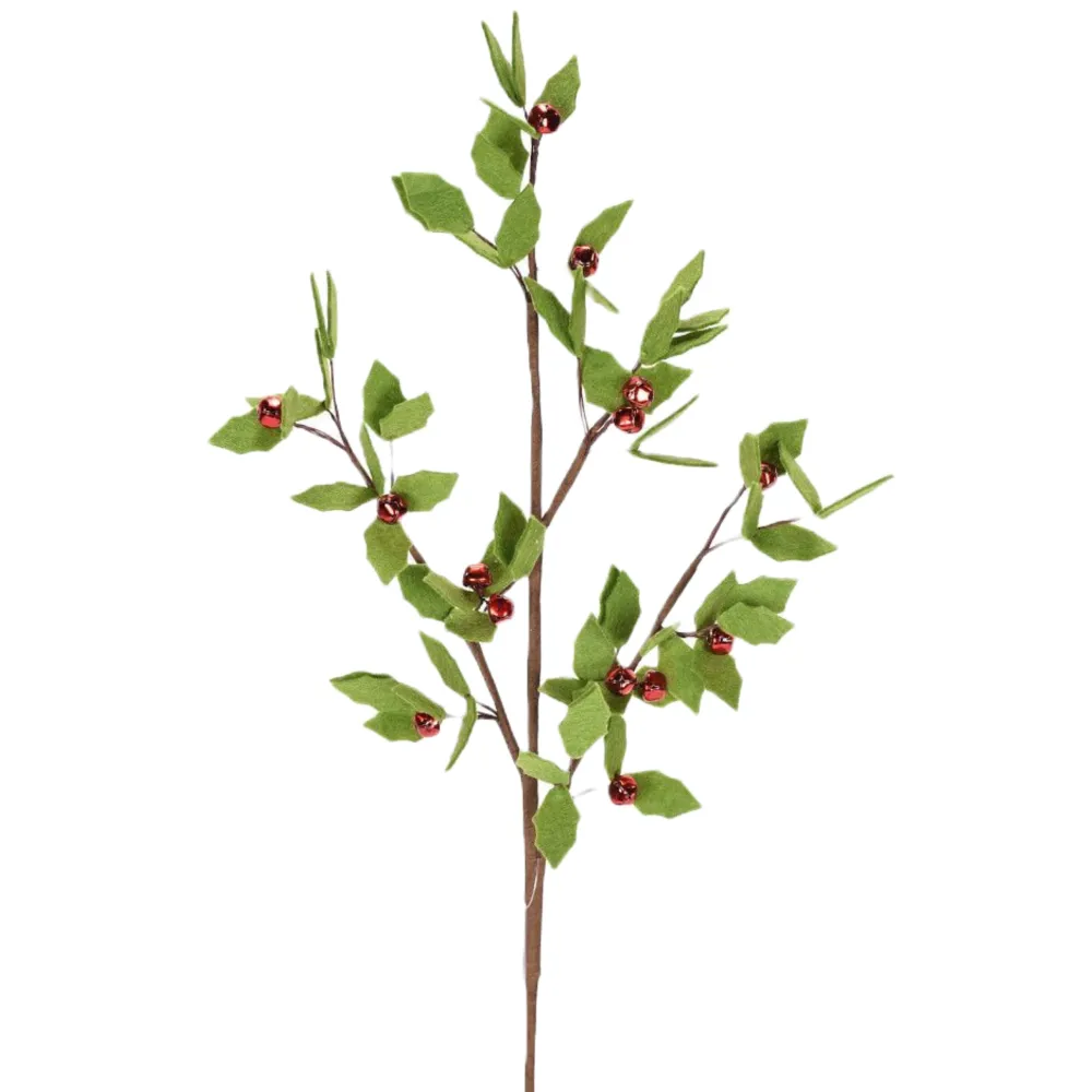 Direct Export Co. Felt Holly Berry Spray