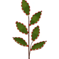Regency Felt Leaf with Peppermint Edge Spray
